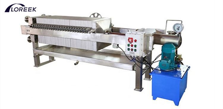 sugar syrup filter press